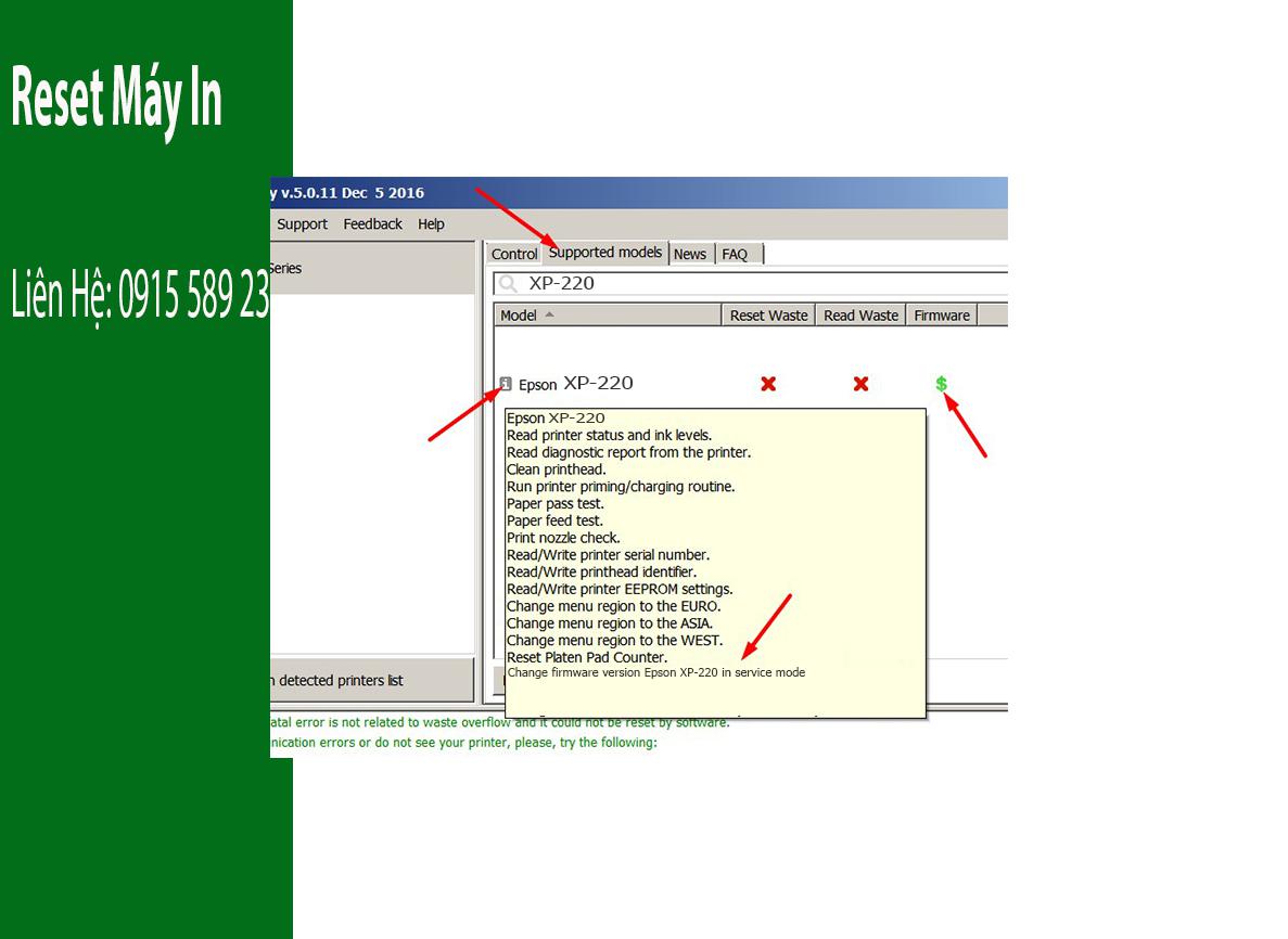 Key Firmware May In Epson XP-220 Step 1